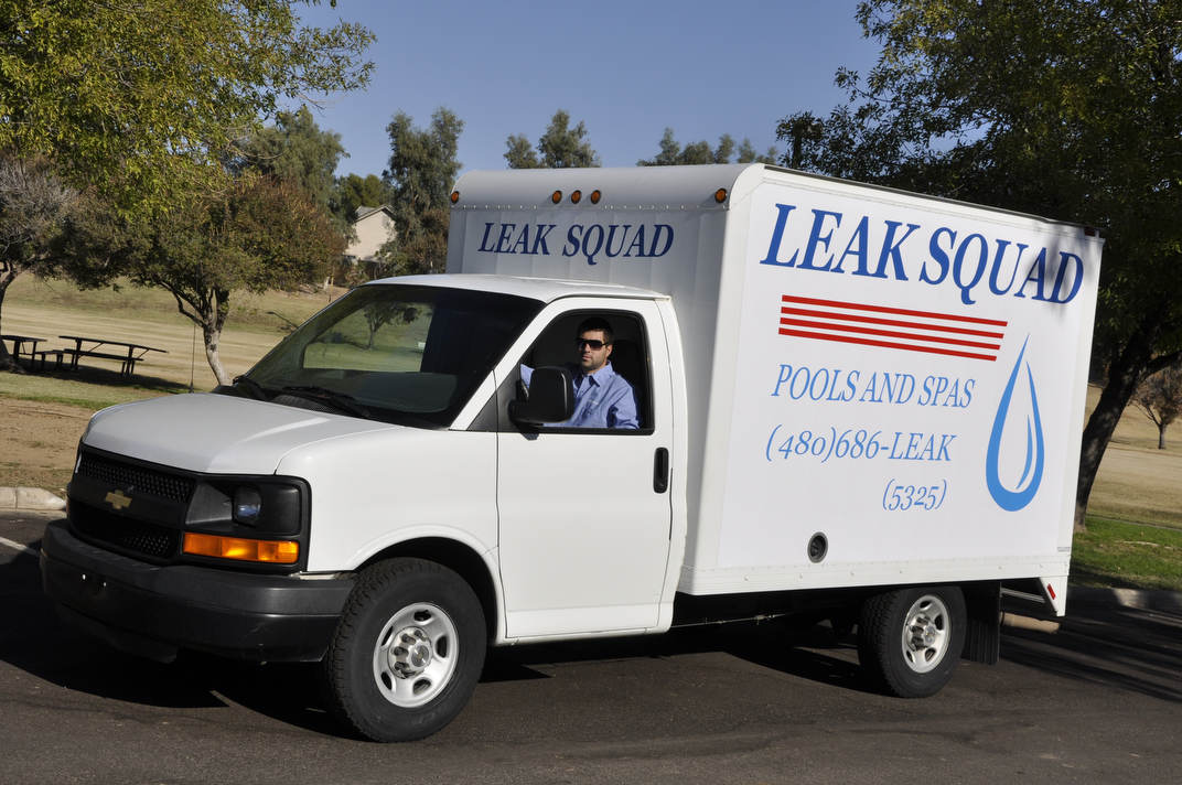 POOL LEAK DETECTION, PHOENIX AZ and SCOTTSDALE AZ Pool and Slab Leak Detection Leak Squad